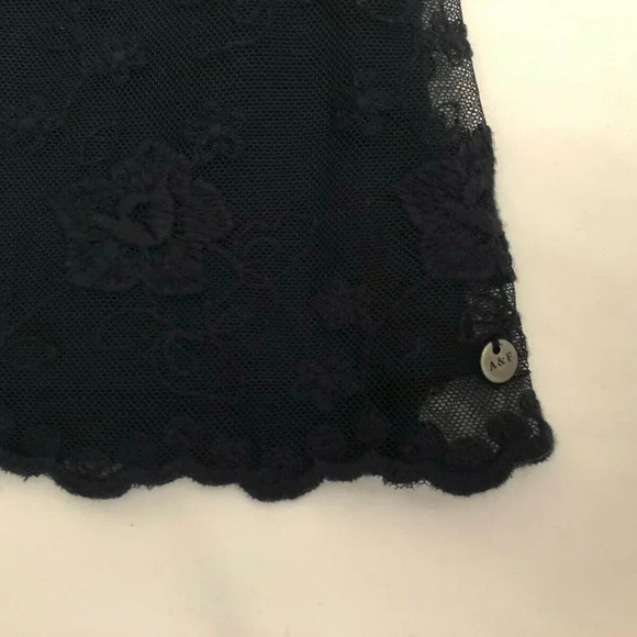 Abercrombie Lace Tank Top Size Small Blue - Picture 6 of 6